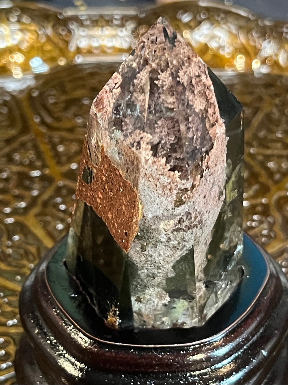 Garden quartz tower in stand - Picture 5 of 5